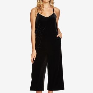 1 State Velvet Jumpsuit